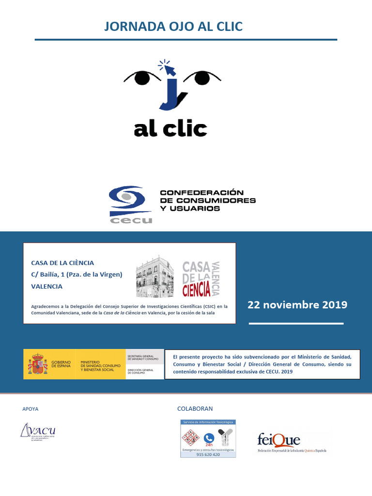 2019 11 22 Cecu Ojo Al Clic | PDF | Internet | Economias