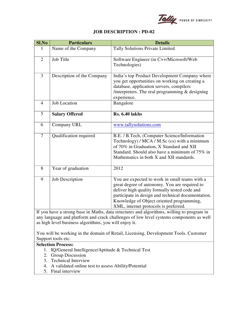 Software Engineer - Web Technologies | PDF