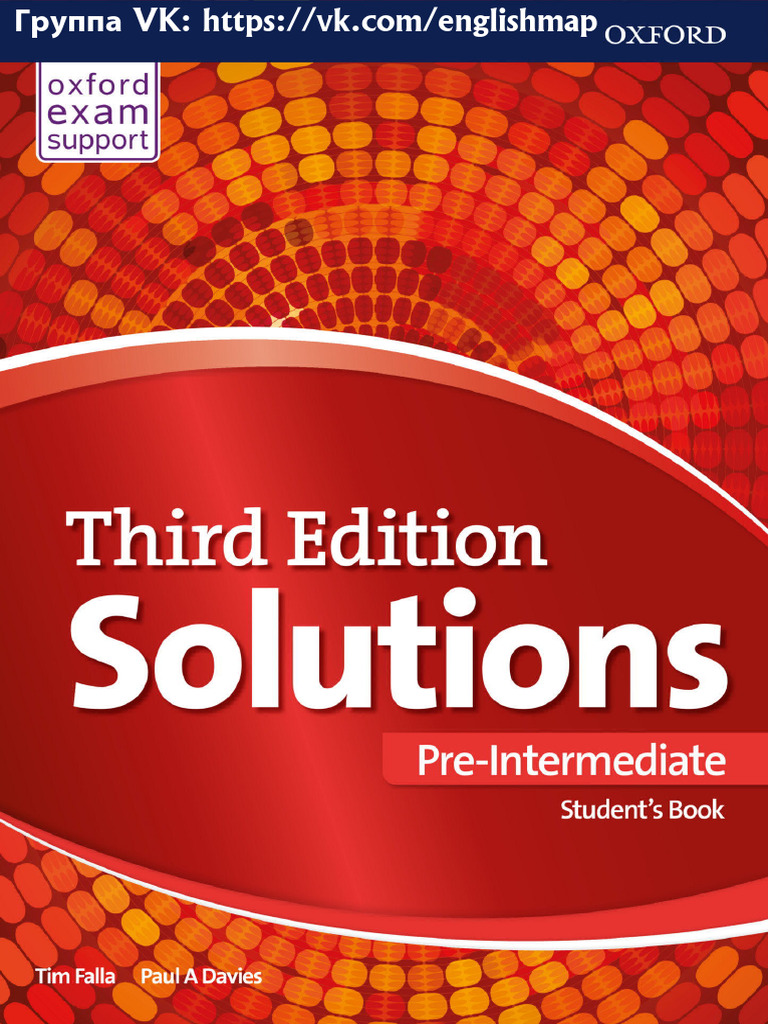 Solutions Pre Intermediate 3rd Ed Students Book | PDF