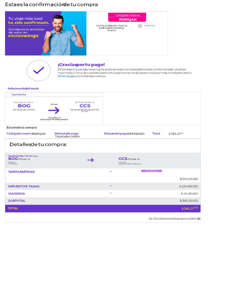 Payment Confirmation | PDF