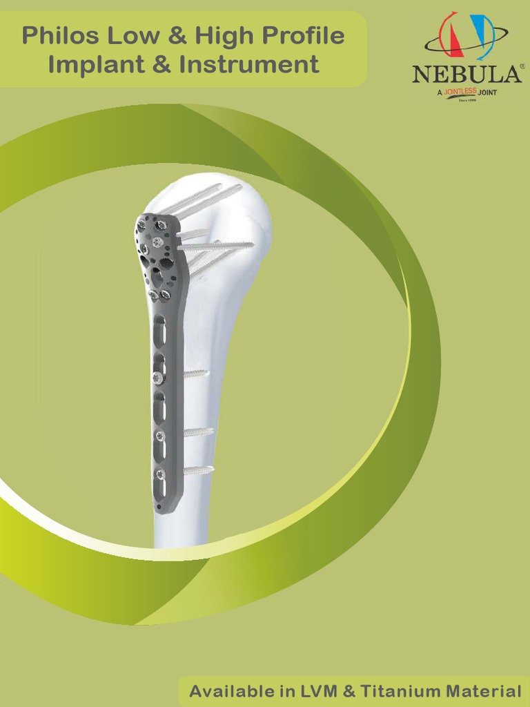 Philos Implant & Instrument Catalogue | PDF | Screw | Equipment
