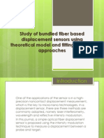 Study of Bundled Fiber Based Displacement Sensors Using Theoretical Model and Fitting Function Approaches