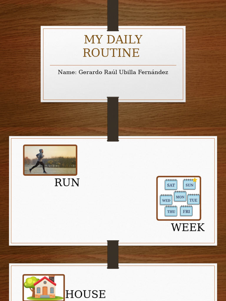 My Daily Routine | PDF