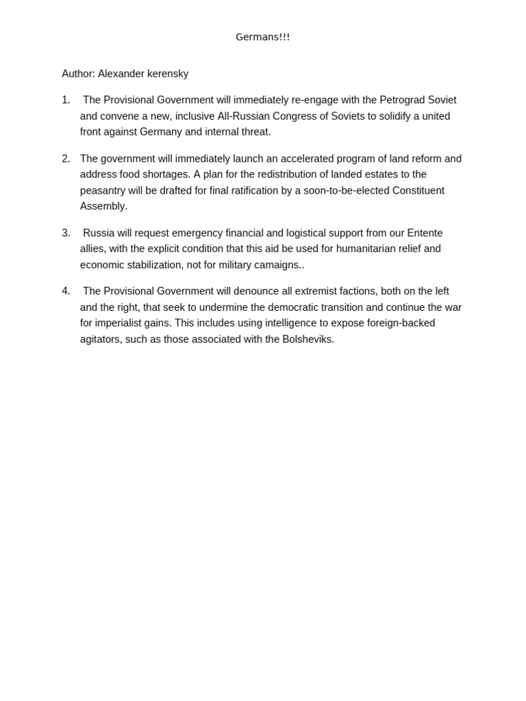 Private Directive | PDF