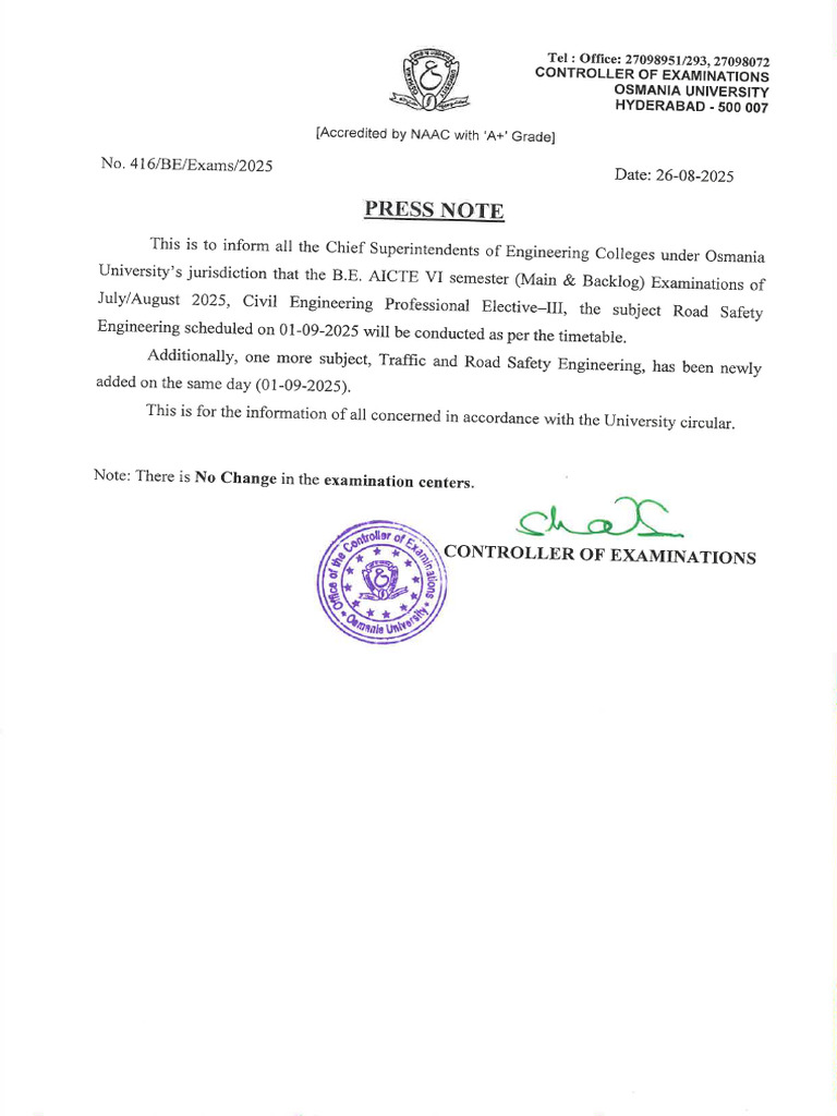 Press Note | PDF