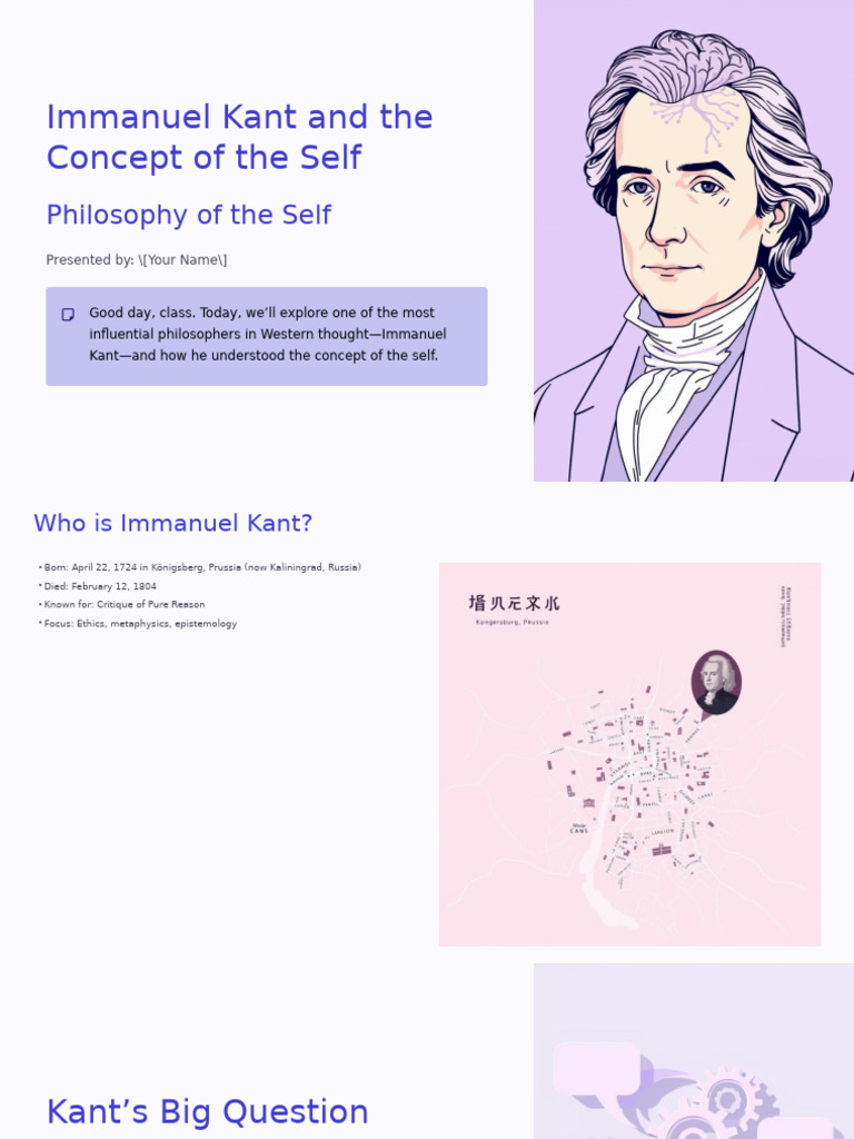 Kant's Concept of the Self Explained | PDF | Immanuel Kant | Noumenon