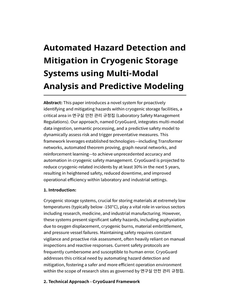 CryoGuard: Automated Safety in Cryogenics | PDF | Simulation | Formal ...