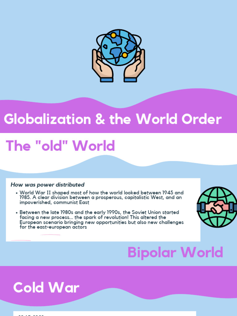 Globalization and World Order Dynamics | PDF | Soviet Union | World ...