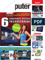 5/2012 „Computer Bild Lietuva“ – Vidutinio dydžio televizorių testas
