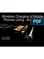 Wireless Charging of Mobile Phones Using Icrowaves: Anna Varghese Mtaiece009