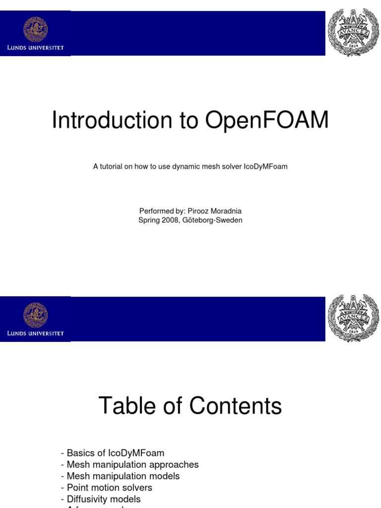 Open Foam 入門 – Openfoamとは – 第180回お試しアカウント付き並列プログラミング講習会 – GVAPAZ
