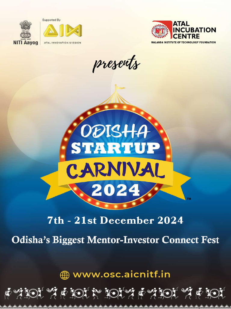 F - Osc 2024 Brochure | PDF | Startup Company | Small Business ...