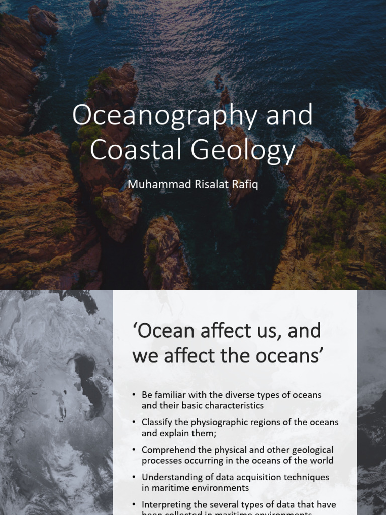Oceanography and Coastal Geology Overview | PDF | Earth | Volcano