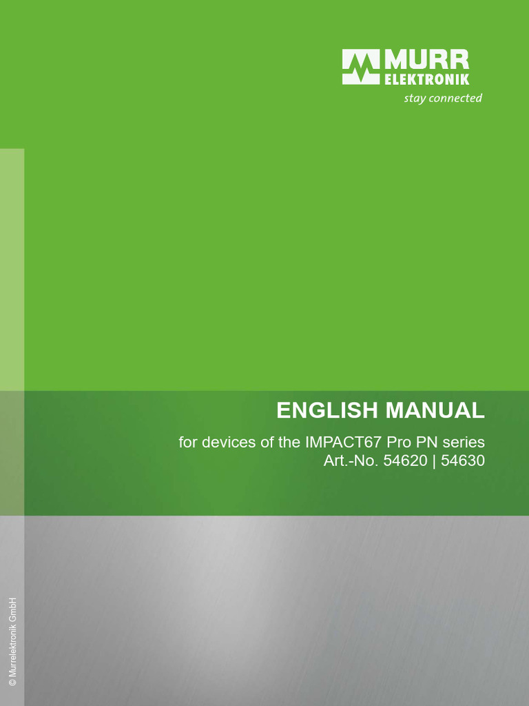 IMPACT67 Pro PN Series Manual | PDF | Computing | Computer Engineering