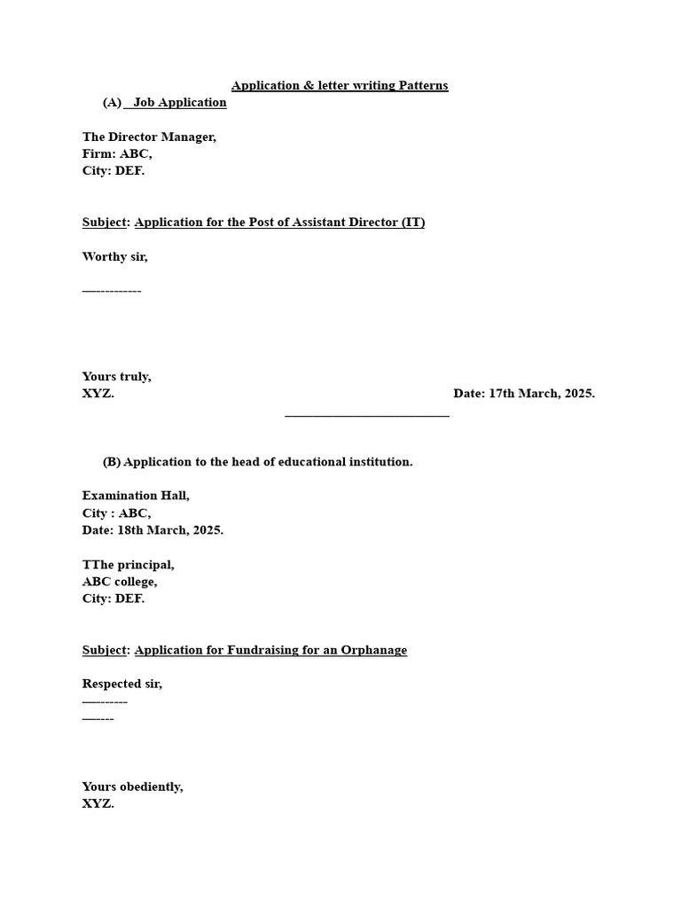 Application Writing Patterns Guide | PDF