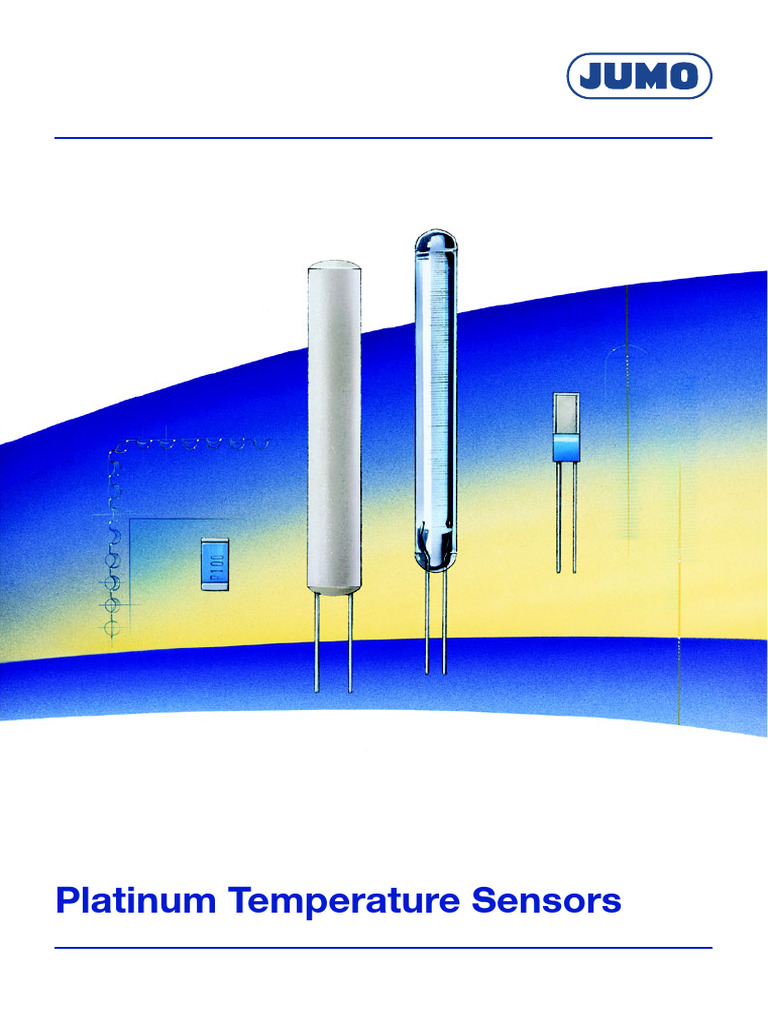 JUMO Platinum Temperature Sensors Guide | PDF | Thermometer | Applied ...
