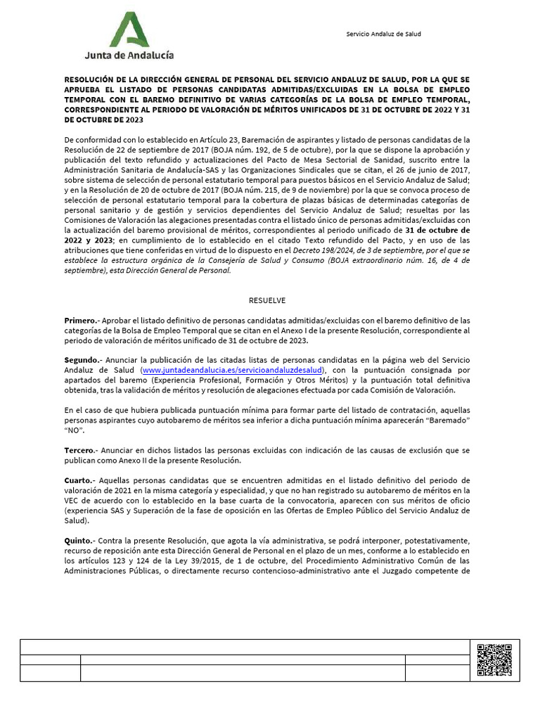 10 09 2025 Resolucion Def | PDF | Certificado Profesional