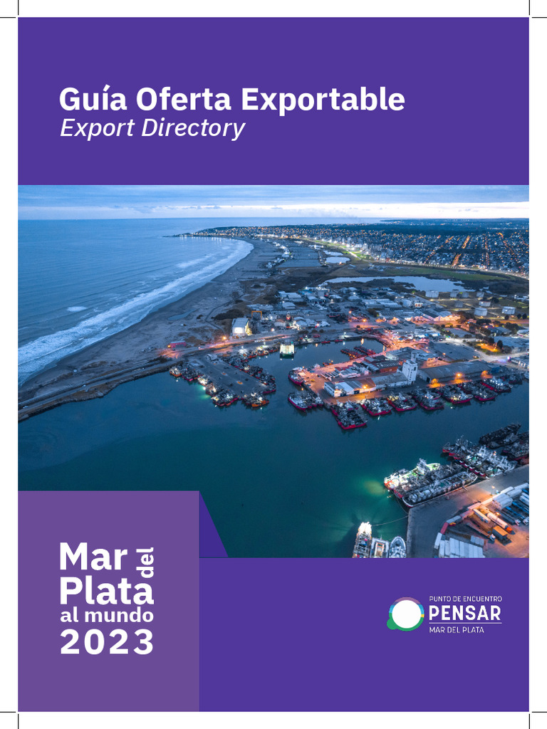 Guía Exportable Mar del Plata 2023 | PDF | Economias