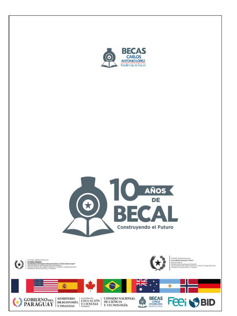 Convocatoria Becas Maestrías y Doctorados 2025 | PDF | Beca | Paraguay