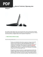 Download Baterai Notebook by Binar Aris Purwaka SN91513305 doc pdf