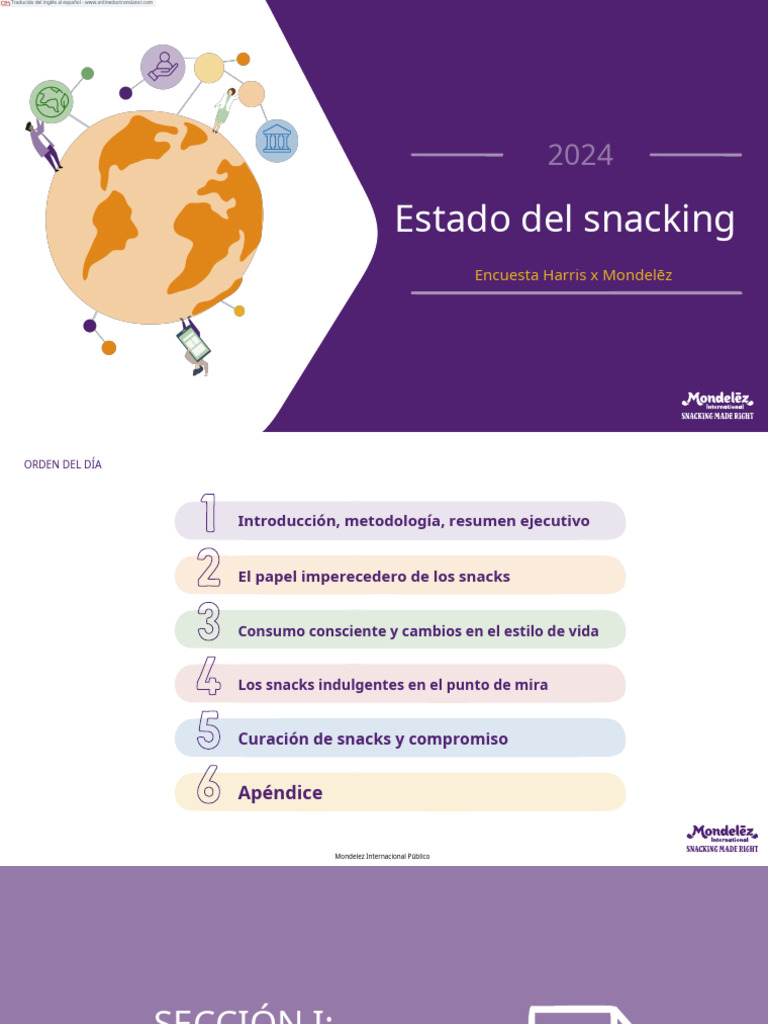 Estado del Snacking 2024: Tendencias Globales | PDF | Millennials ...