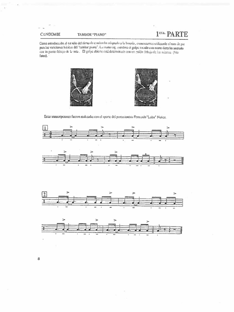 Candombe Partituras | PDF