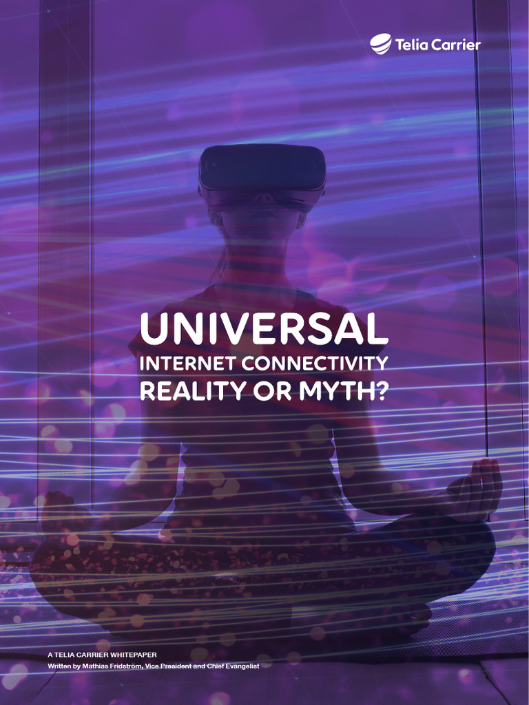 WhitePaper Universal Internet Connectivity Reality of Myth | PDF ...