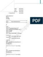 Array 2 Dimensi - Penjumlahan Matrik