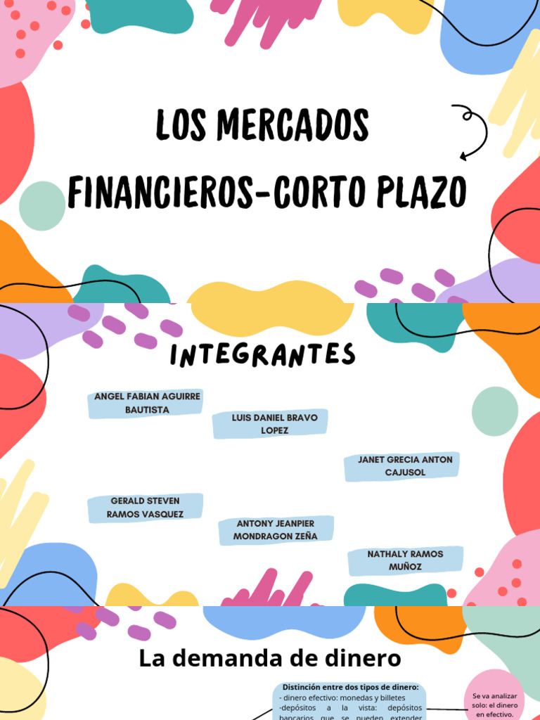 Demanda y Oferta de Dinero a Corto Plazo | PDF | La política monetaria ...