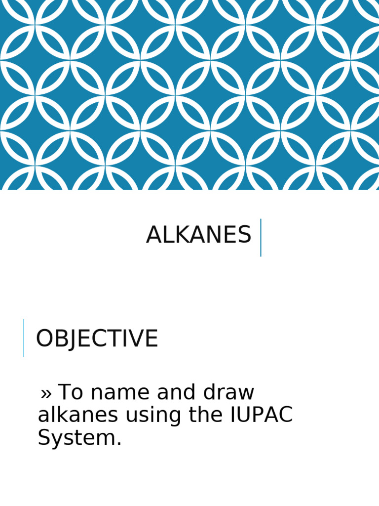 Alkanes Ppt-Autosaved | PDF | Alkane | Methyl Group