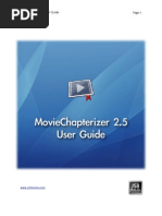 Moviechapterizer User Guide