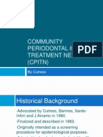 Community Periodontal Index of Treatment Needs (CPITN