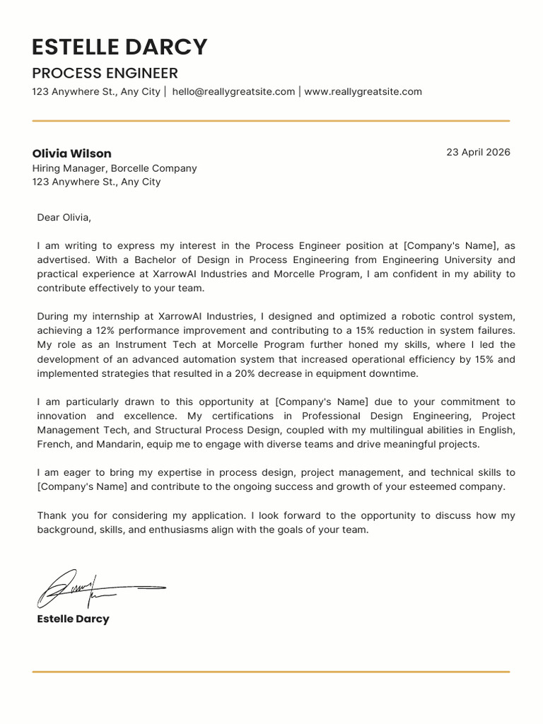 Simple ATS Friendly Professional Cover Letter - 20250911 - 032309 ...