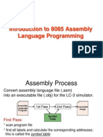 MP Ch5 Introduction To 8085 Assembly Language Programming