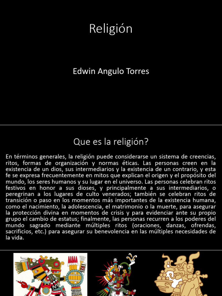 Religión Mesoamericana: Creencias y Ritos | PDF | Mesoamérica | Deidades