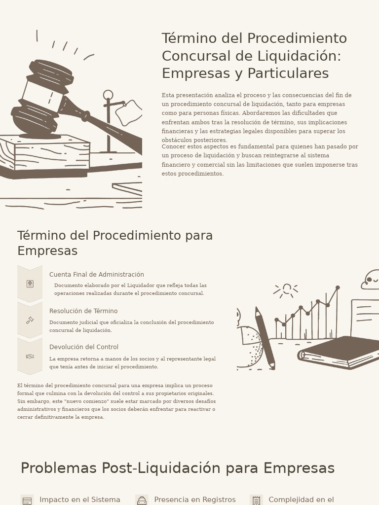Consecuencias del Término Concursal | PDF | Deuda | Discriminación