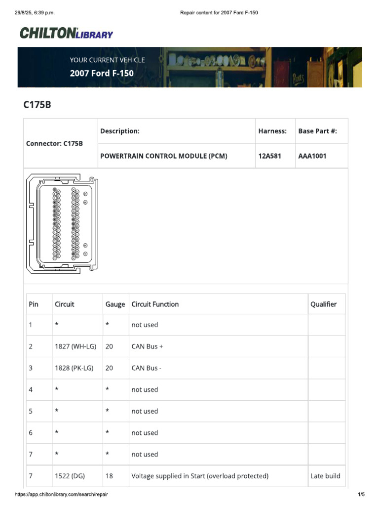 Conector c175b | PDF