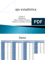 trabajo estadistica