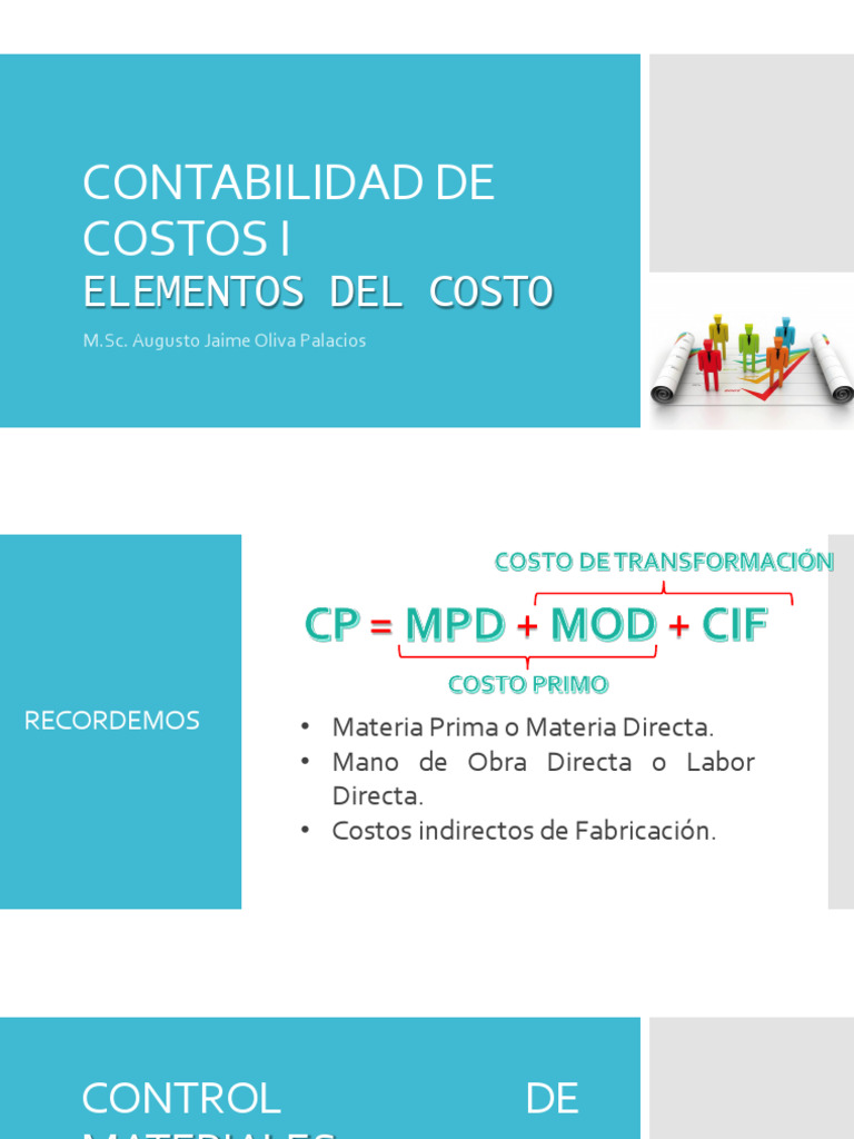 Elementos Del Costo - Materiales | PDF | Contabilidad | Estado financiero