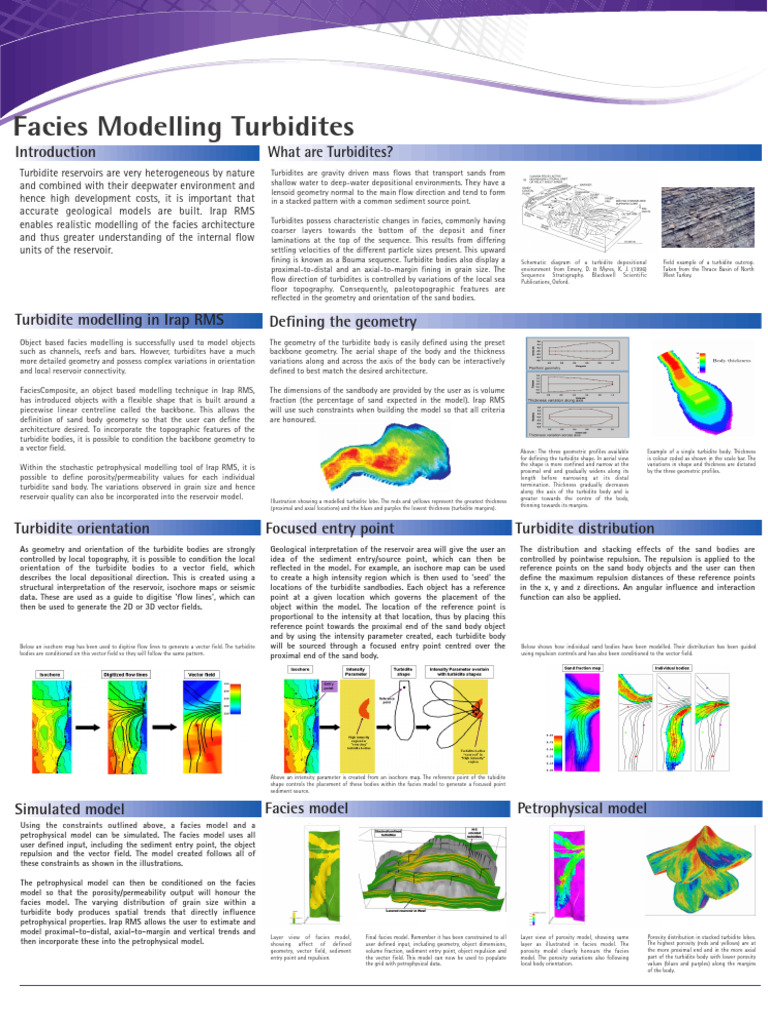 Turbidite Modelling with Irap RMS | PDF | Earth Sciences | Sedimentology