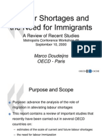A Review of Recent Studies: Marco Doudeijns OECD - Paris