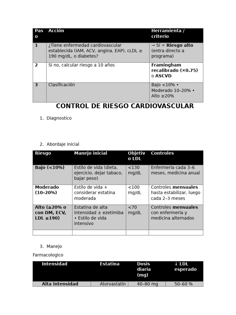 Paso A Paso Control RCV | PDF