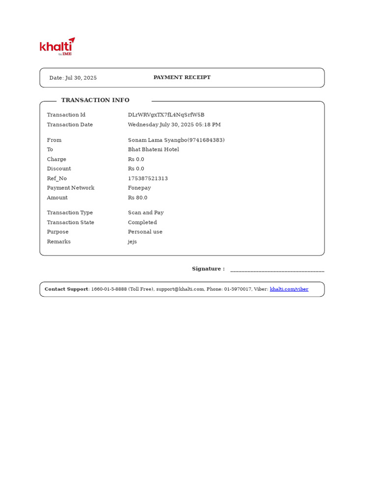 TransactionReport NQSRFW5B1753875229802 | PDF