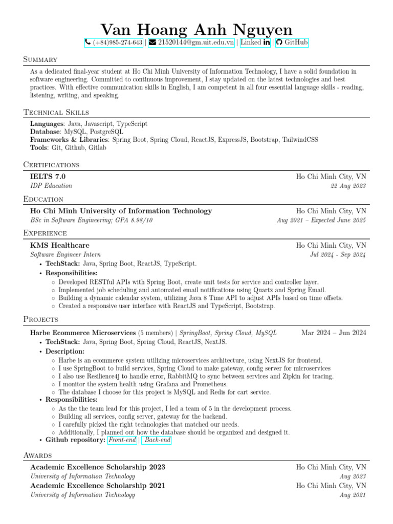 Software Engineering Student Profile | PDF | Computing | Software