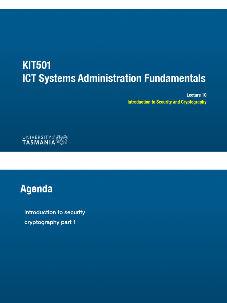 Security and Cryptography Basics | PDF | Cryptography | Encryption