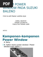 Download Sistem Power Window Pada Suzuki Baleno by Daniel Jeriks SN91529807 doc pdf