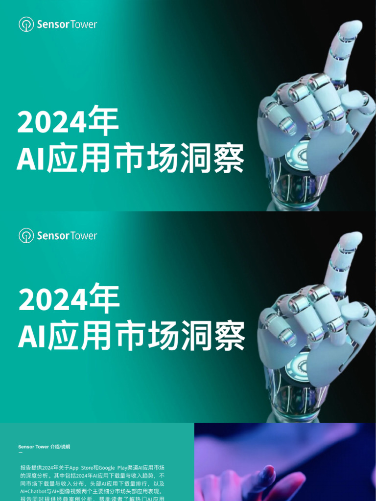 2024年AI应用市场洞察| PDF