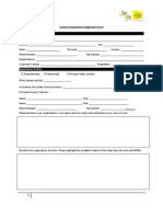 Vendor Empanelment Application Form Final