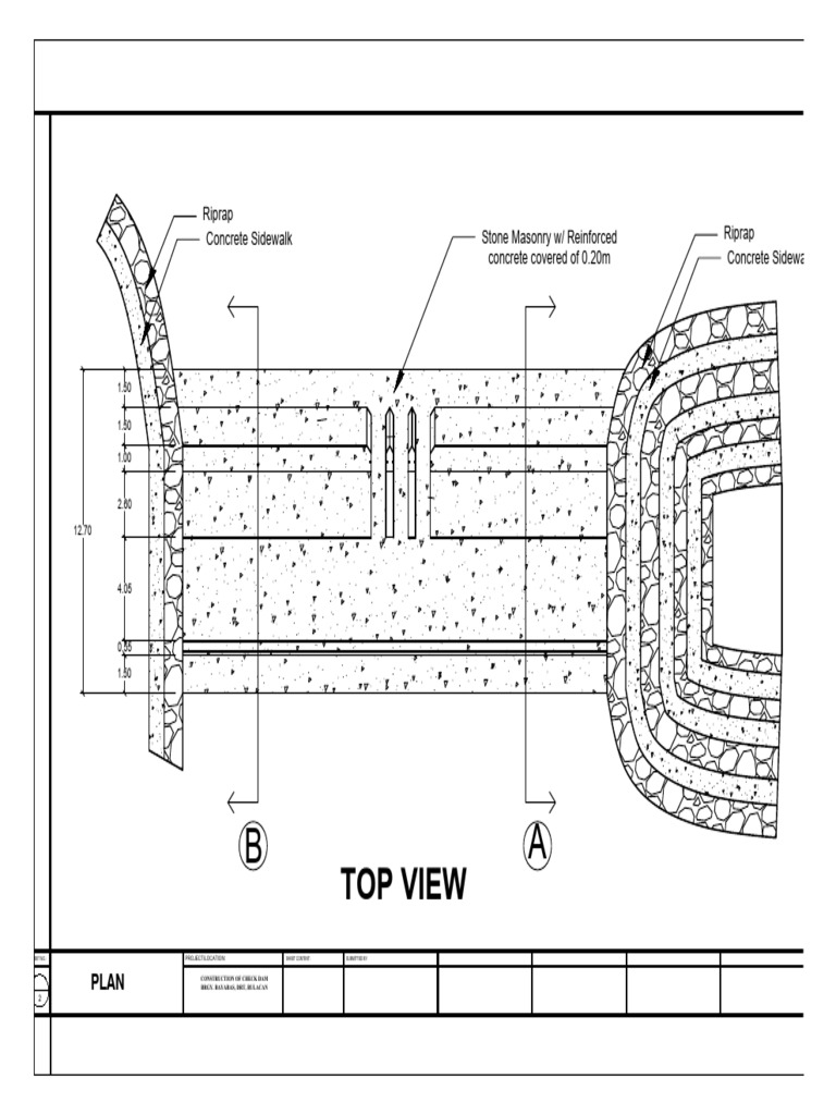 Check Dam Construction Plan in Bulacan | PDF