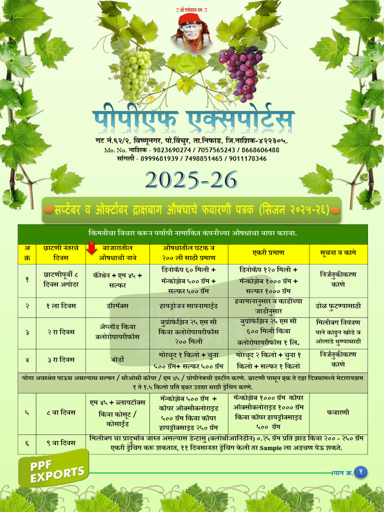 PPF Exports 2025-26 | PDF